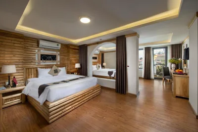 Habitación familiar Deluxe (2 camas dobles) — Sapa Highland Resort & Spa