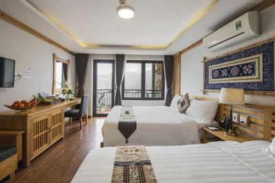Habitación triple Deluxe (1 cama doble + 1 cama individual) — Sapa Highland Resort & Spa