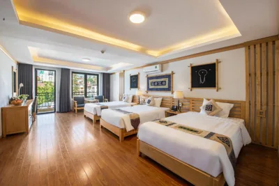 Habitación triple Deluxe (3 camas individuales) — Sapa Highland Resort & Spa